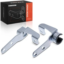 2 Pcs Rear Silver Tailgate Hinge
