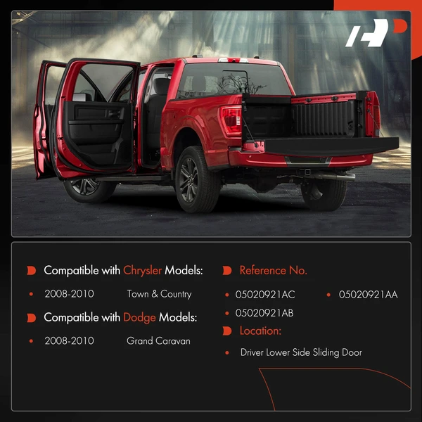 Driver Lower Sliding Door Hinge for Chrysler Town & Country Dodge Grand Caravan