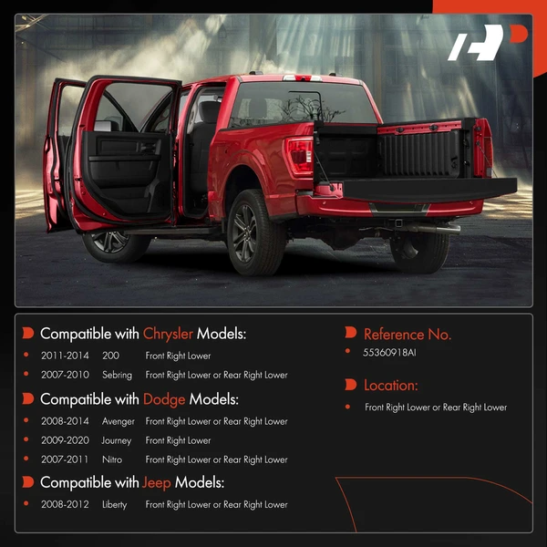 Door Hinge for Dodge Journey Chrysler Sebring Jeep