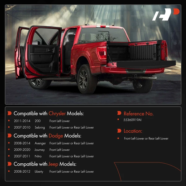 Door Hinge for Dodge Journey Chrysler Sebring Jeep KK