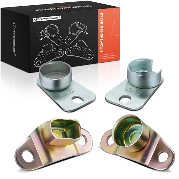 4 Pcs Tailgate Hinge for 1992-2000 Chevrolet C3500