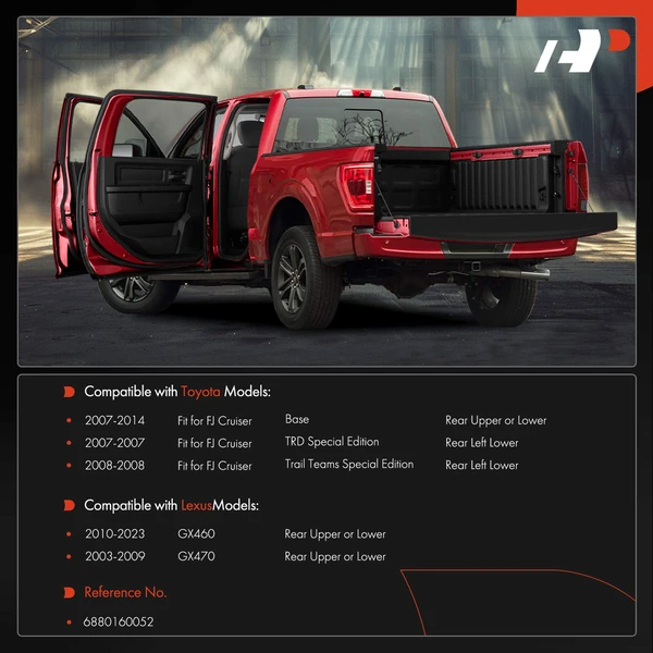 Back Door Hinge for Lexus GX460 2010-2023 GX470 Toyota FJ Cruiser