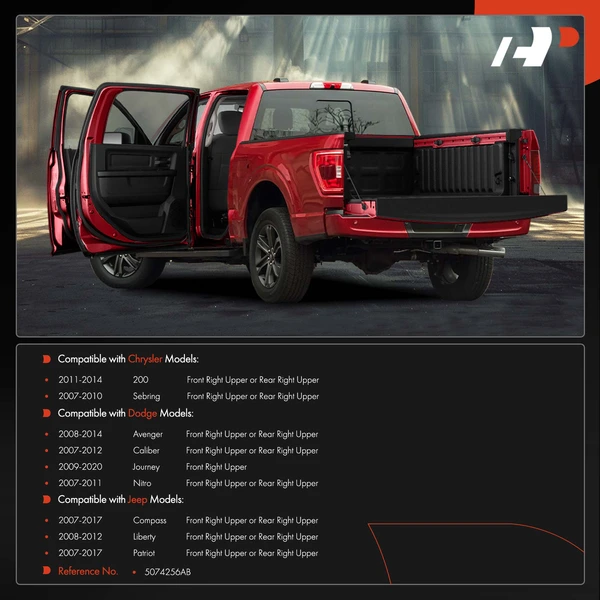 Door Hinge for Jeep Compass Patriot Dodge Chrysler