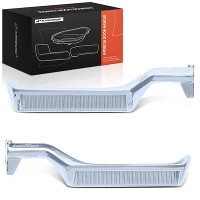 2 Pcs Zinc Chrome Interior Door Handle