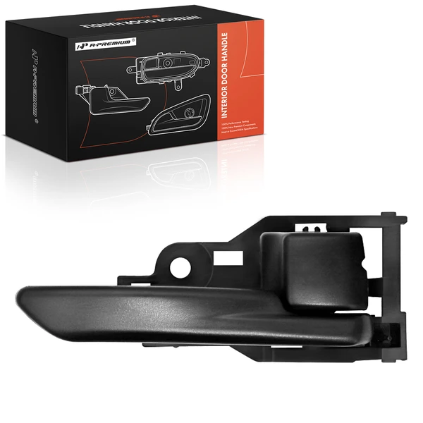 Front Passenger or Rear Passenger Black Interior Door Handle for 2022 Toyota Corolla Cross