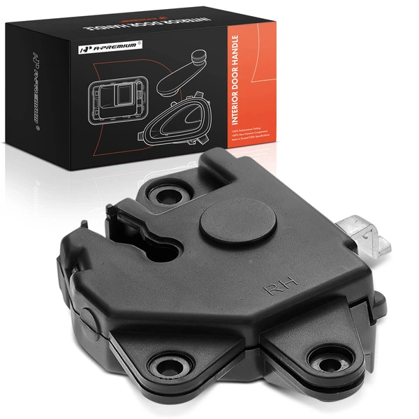 Passenger Black Interior Door Handle for Volvo VHD VNL 2006-2022 VNR 2018-2022