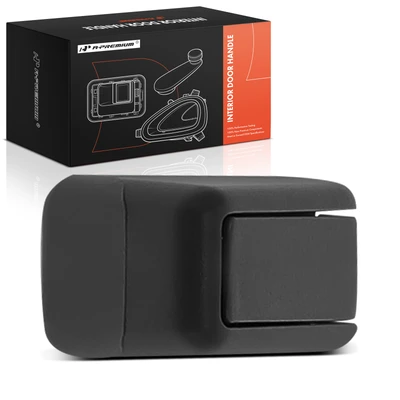 Driver or Passenger Black Interior Door Handle