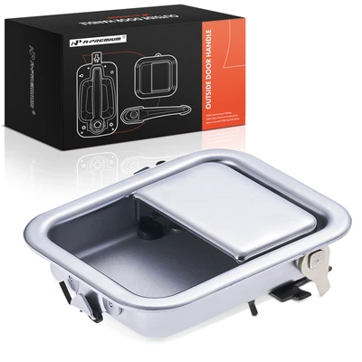 Front Passenger Chrome Interior Door Handle