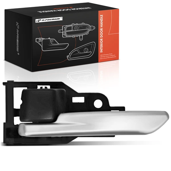 Silver & Black Interior Door Handle for Toyota RAV4