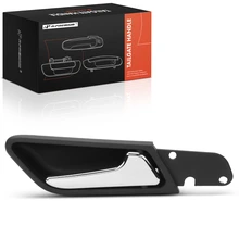 Front Passenger or Rear Passenger Black Chrome Interior Door Handle