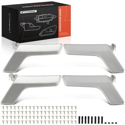 4 Pcs Front & Rear Chrome Interior Door Handle