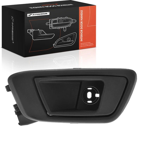 Rear Driver Black Interior Door Handle for 2011-2019 Ford Fiesta