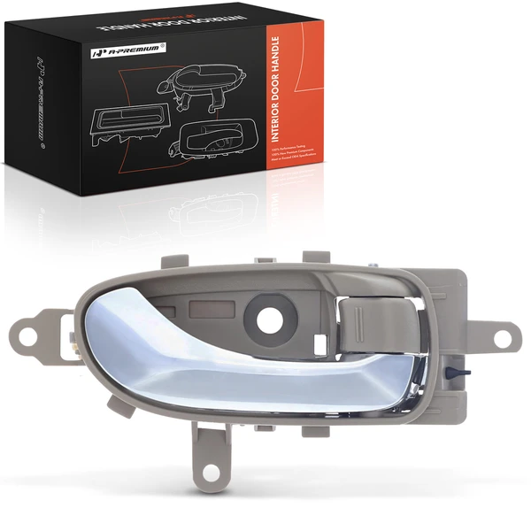 Front Passenger or Rear Passenger Chrome & Beige Interior Door Handle for Nissan Murano 09-14