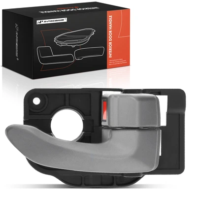 Front Passenger or Rear Passenger Gray Interior Door Handle