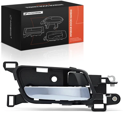 Passenger Chrome & Black Interior Door Handle