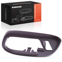 Front Passenger Red Interior Door Handle Bezel with Lock Hole for 1996-1999 GMC C2500