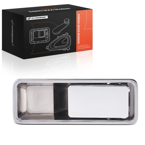 Front Passenger Chrome Interior Door Handle for 1990-2000 International Harvester 9400