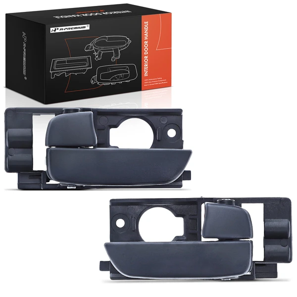 2 Pcs Front Interior Door Handle for Hyundai Accent 2006-2011