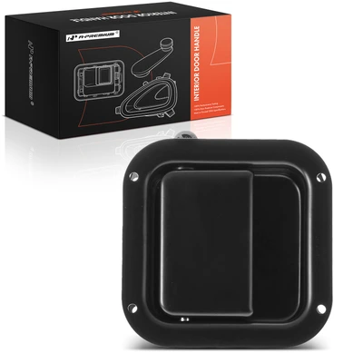 Front Driver Black Interior Door Handle