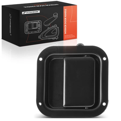 Front Passenger Black Interior Door Handle