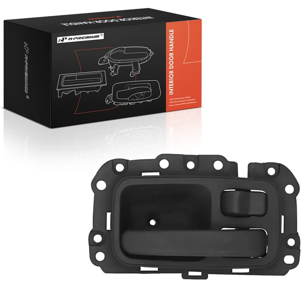 Front Passenger or Rear Passenger Black Interior Door Handle for 1997-2001 Jeep Cherokee