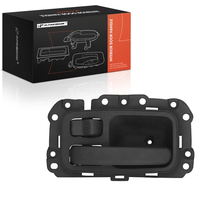 Front Driver or Rear Driver Black Interior Door Handle