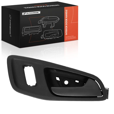 Front Passenger Black Interior Door Handle