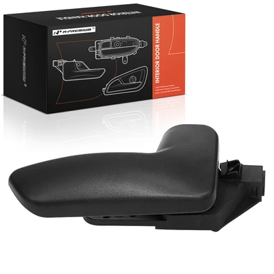 Front Passenger Black Interior Door Handle