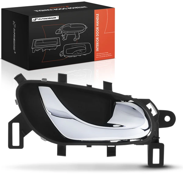 Front Passenger or Rear Passenger Chrome Interior Door Handle for Nissan Rogue 2014-2020