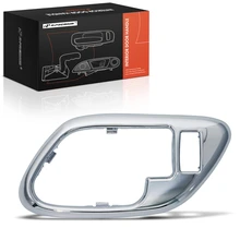 Front Passenger Chrome Interior Door Handle Bezel with Lock Hole for 1996-1999 Chevrolet C1500