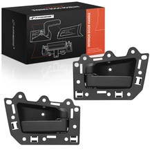 2 Pcs Front Black Interior Door Handle for 2005-2011 Jeep Grand Cherokee