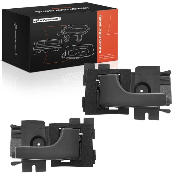2 Pcs Black Interior Door Handle for 1983-1986 Ford LTD