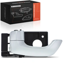 Front Driver or Rear Driver Silver Interior Door Handle