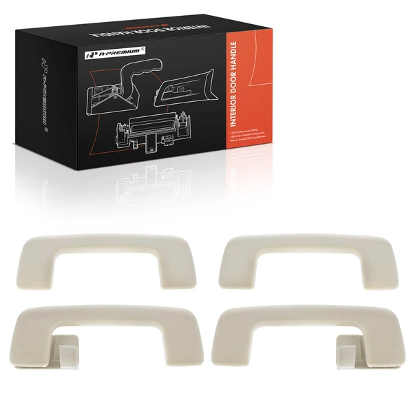 4 Pcs Front & Rear Beige Interior Grab Handle for 2006 Lincoln Zephyr