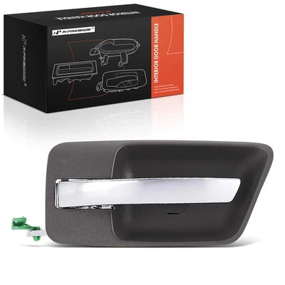 Front Driver or Rear Driver Chrome Khaki Interior Door Handle