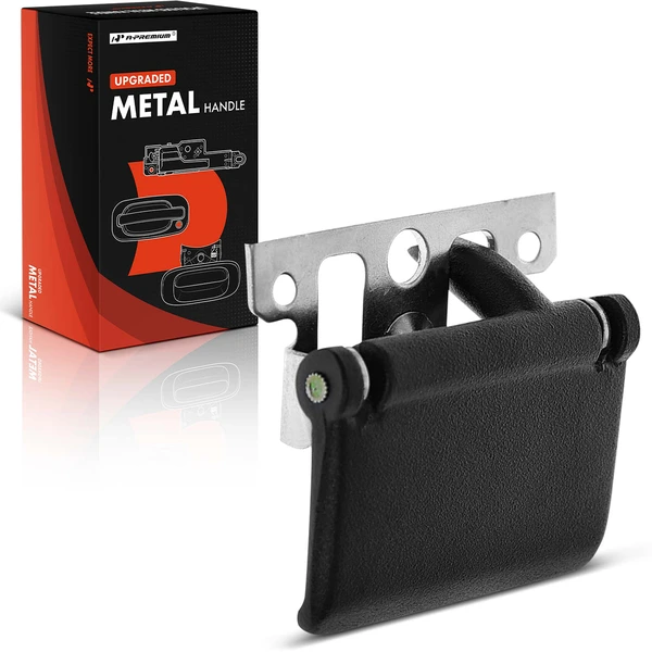 Rear Passenger Black Interior Door Handle for Ford E-150 E-350 Econoline Metal