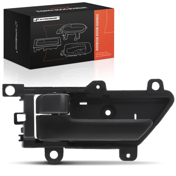 Front Driver or Rear Driver Black Interior Door Handle for Hyundai Veracruz