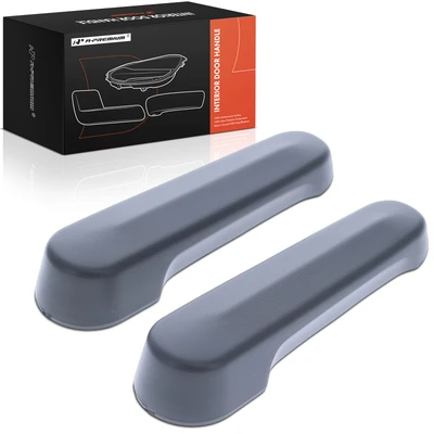 2 Pcs Rear Light Gray Interior Door Handle