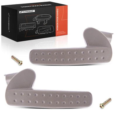 2 Pcs Khaki Interior Door Handle