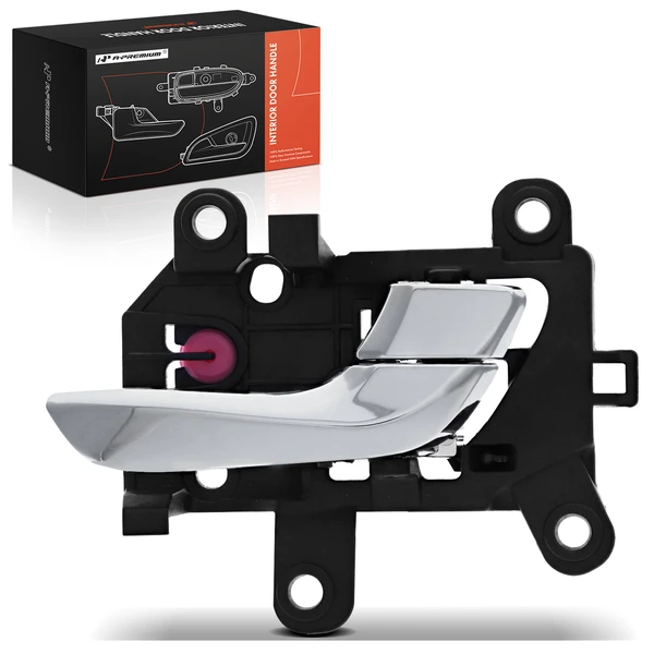 Front Right Silver Interior Door Handle for Hyundai Accent 2018-2022