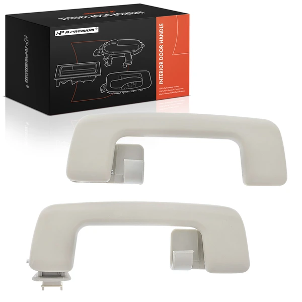 2 Pcs Rear Beige Interior Grab Handle for 2006 Lincoln Zephyr