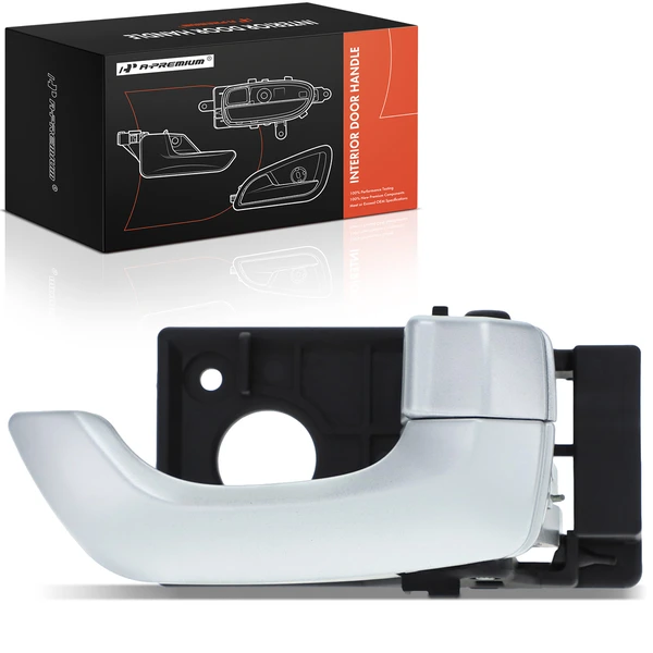 Front Passenger or Rear Passenger Silver Interior Door Handle for Kia Magentis Optima