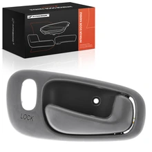 Front Passenger Gray Interior Door Handle for 1998-2002 Toyota Corolla
