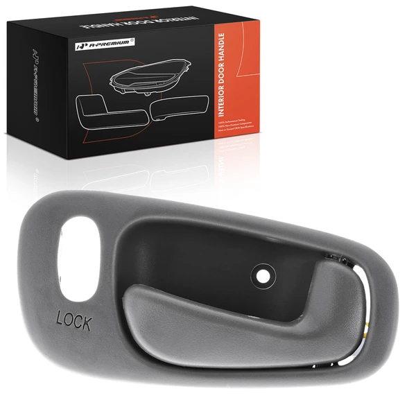 Front Passenger Gray Interior Door Handle for Chevrolet Prizm 1998-2002 Toyota