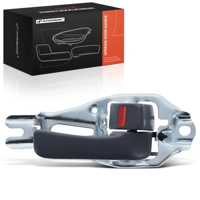 Front Passenger or Rear Passenger Gray Interior Door Handle
