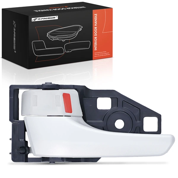 Front Driver or Rear Driver Silver & Blue Interior Door Handle for Toyota Prius V 2012-2014