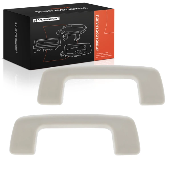 2 Pcs Front Beige Interior Grab Handle for 2006 Lincoln Zephyr