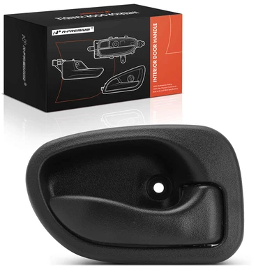 Front Passenger or Rear Passenger Black Interior Door Handle