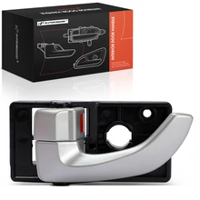 Front Driver or Rear Driver Silver Interior Door Handle
