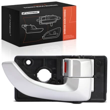 Front Passenger or Rear Passenger Silver Interior Door Handle